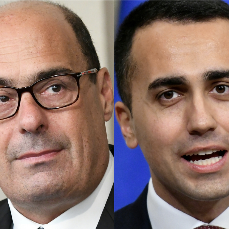 Luigi di Maio e Nicola Zingaretti