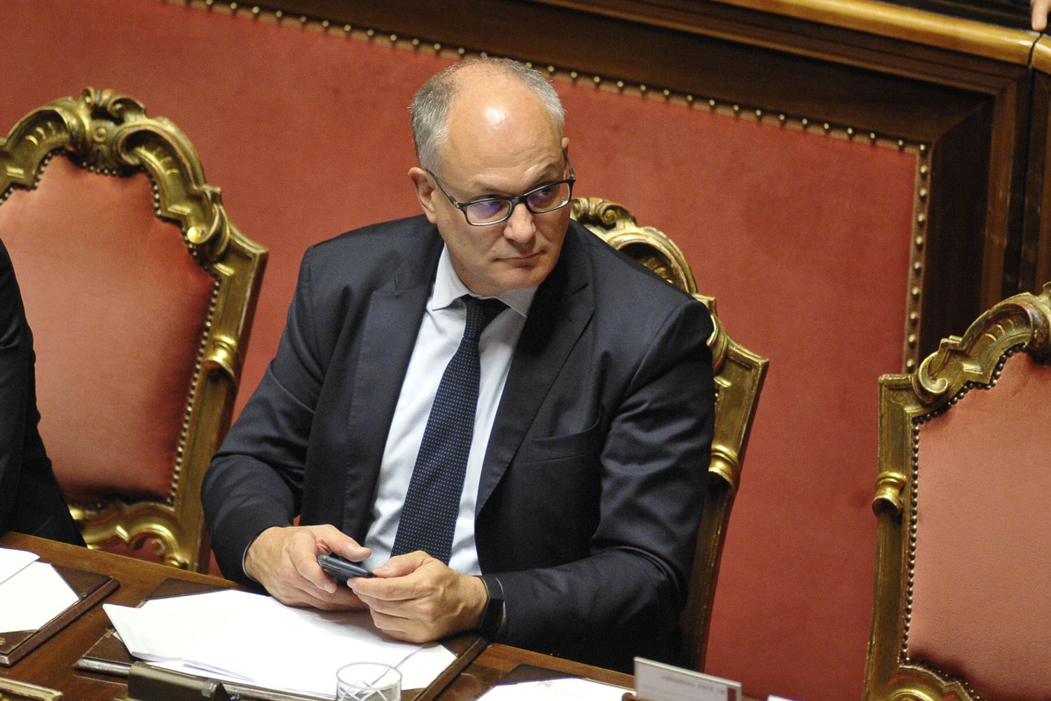 Il ministro dell'Economia, Roberto Gualtieri