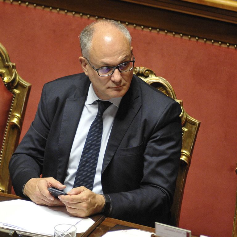 Il ministro dell'Economia, Roberto Gualtieri