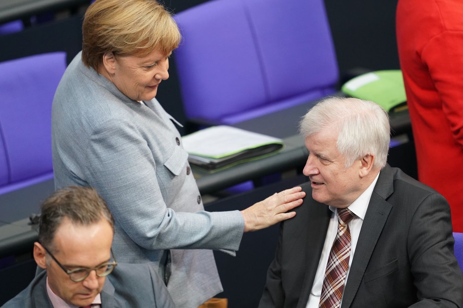 Angela Merkel e Horst Seehofer