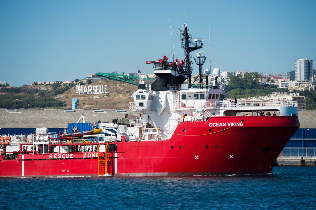 Migranti sulla Ocean Viking