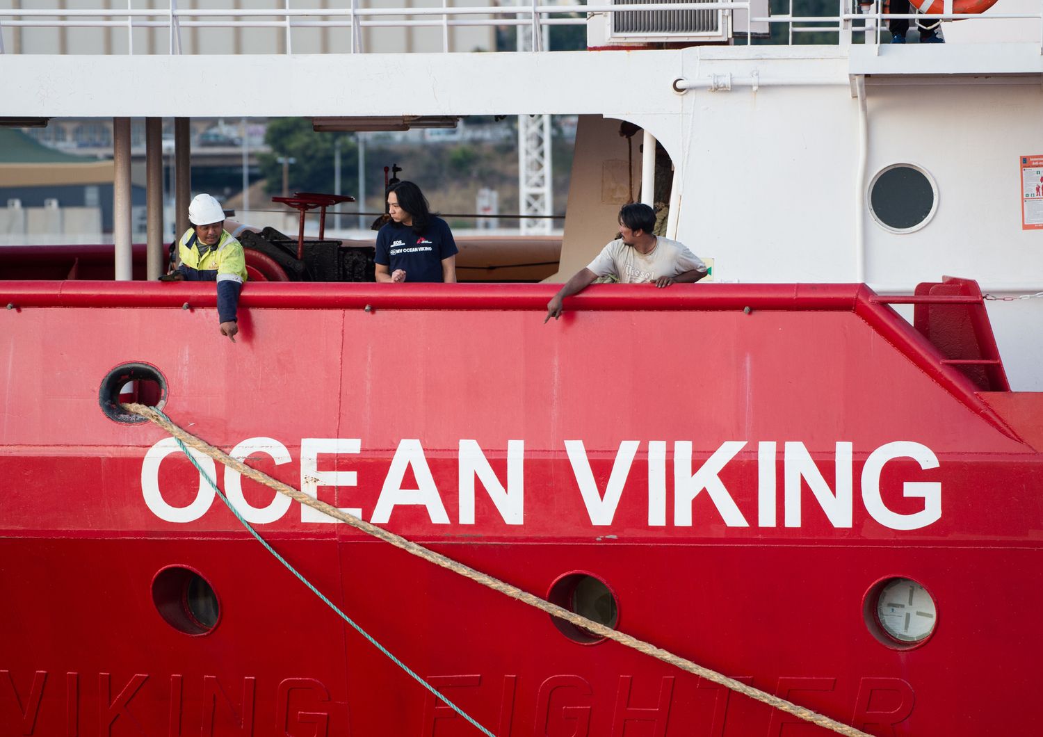 Migranti sulla Ocean Viking