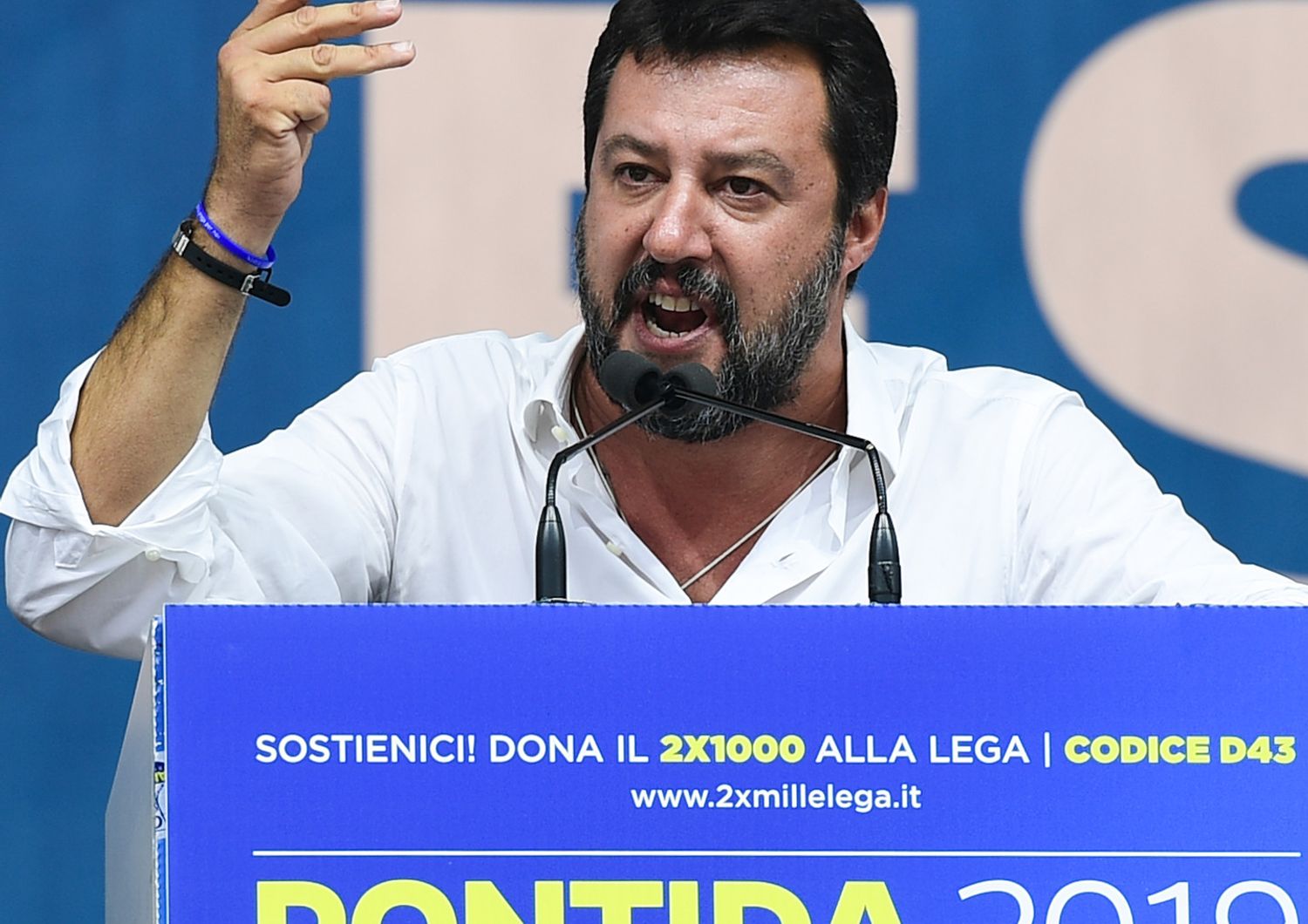 Matteo Salvini, Pontida 2019&nbsp;