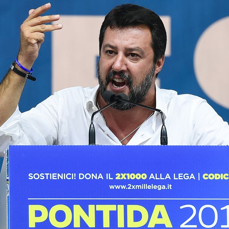 Matteo Salvini, Pontida 2019&nbsp;