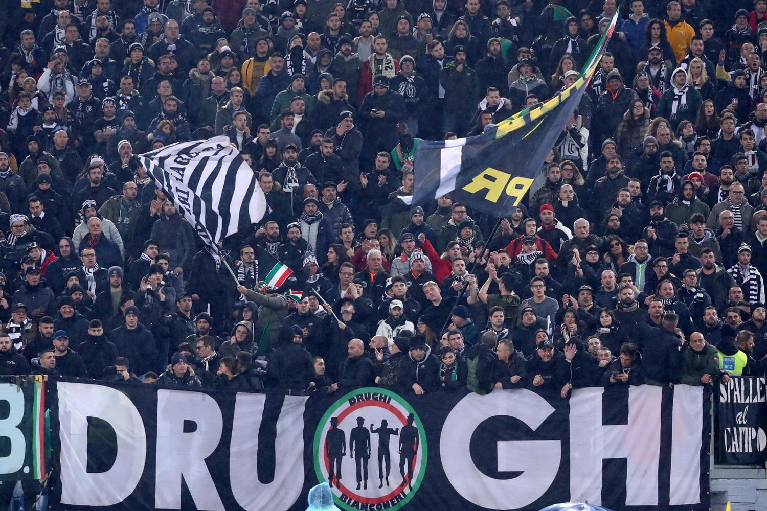 I Drughi, gruppo ultr&agrave; della Juventus