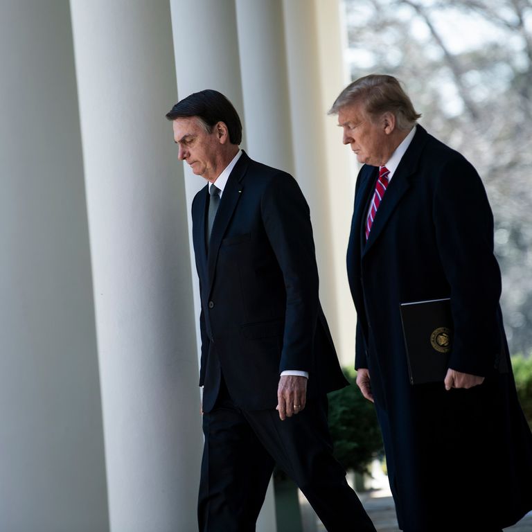 Jair Bolsonaro, Donald Trump