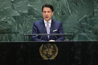 Giuseppe Conte all'Onu