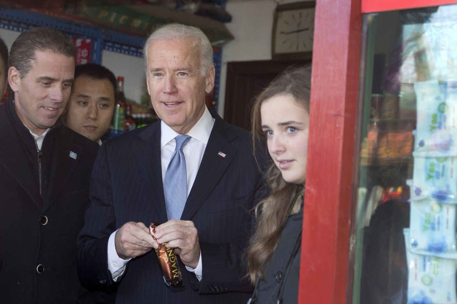 Hunter Biden, Joe Biden e Finnegan Biden