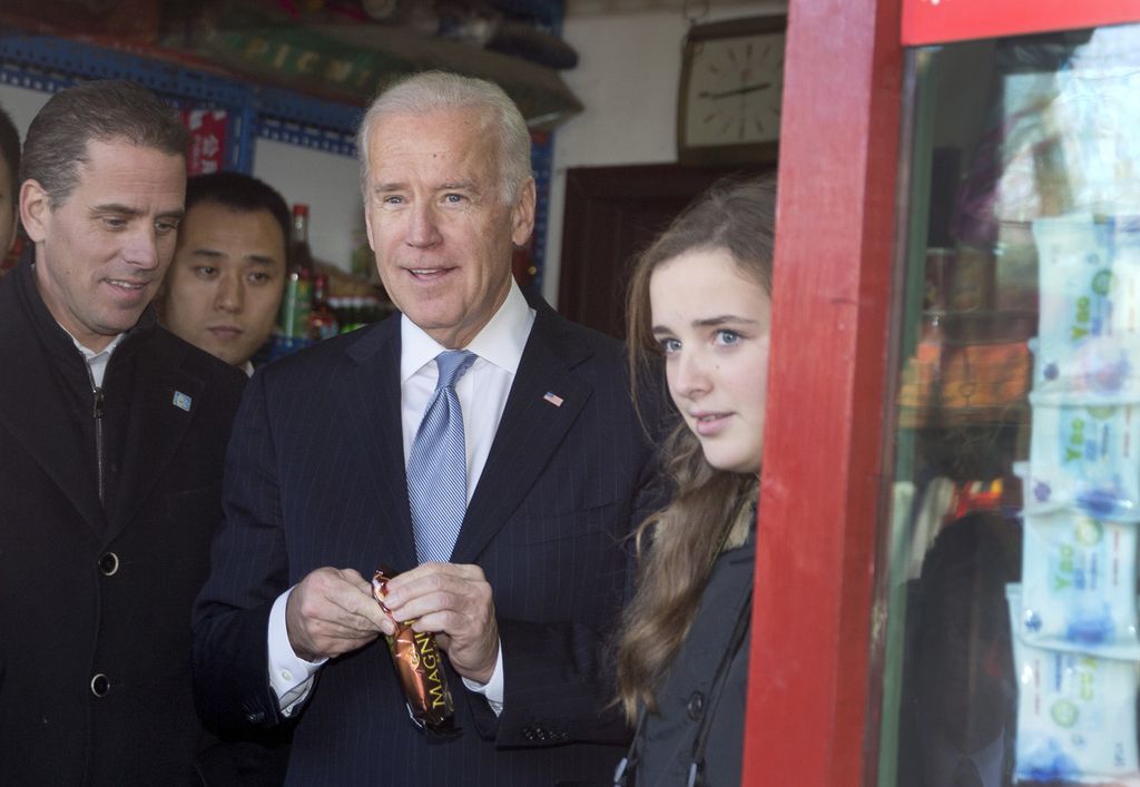 Hunter Biden, Joe Biden e Finnegan Biden