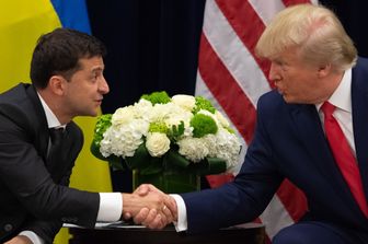 Zelensky e Trump