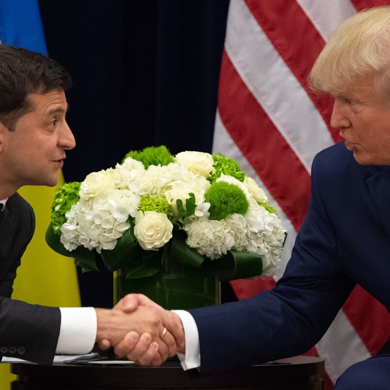 Zelensky e Trump