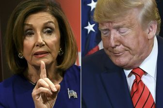 Nancy Pelosi e Donald Trump