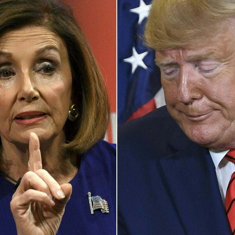 Nancy Pelosi e Donald Trump