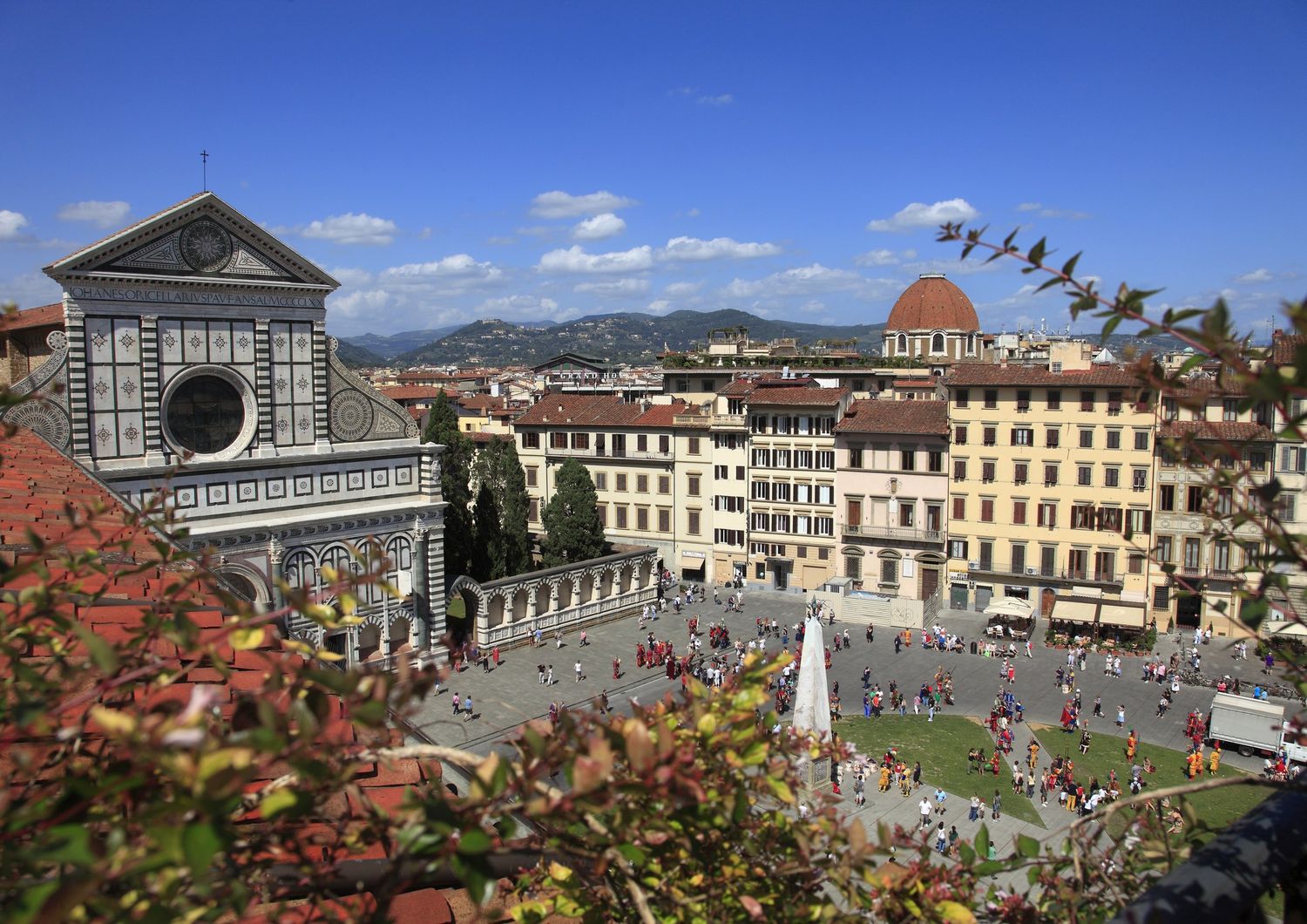 Piazza Santa Maria Novella a Firenze