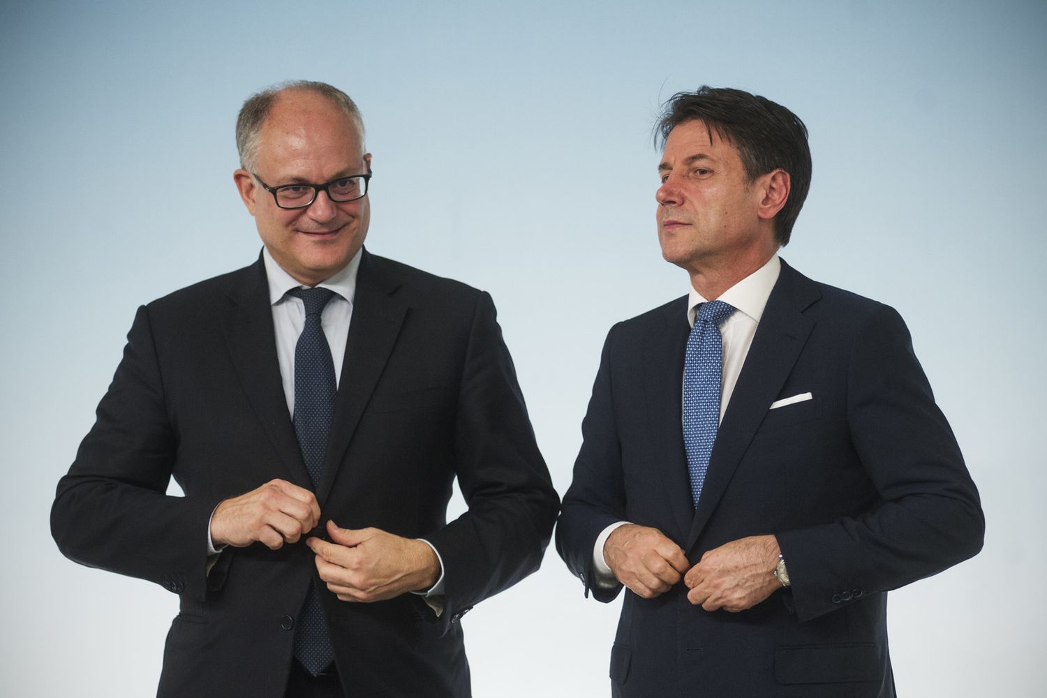 &nbsp;Giuseppe Conte, Roberto Gualtieri