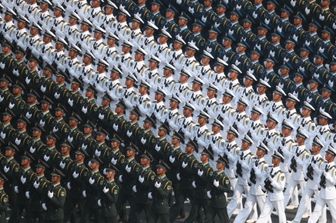 La parata militare a Pechino
