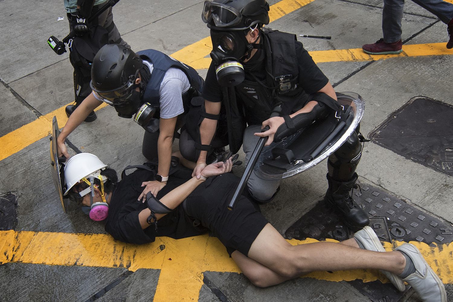 Scontri a Hong Kong, primo ottobre 2019