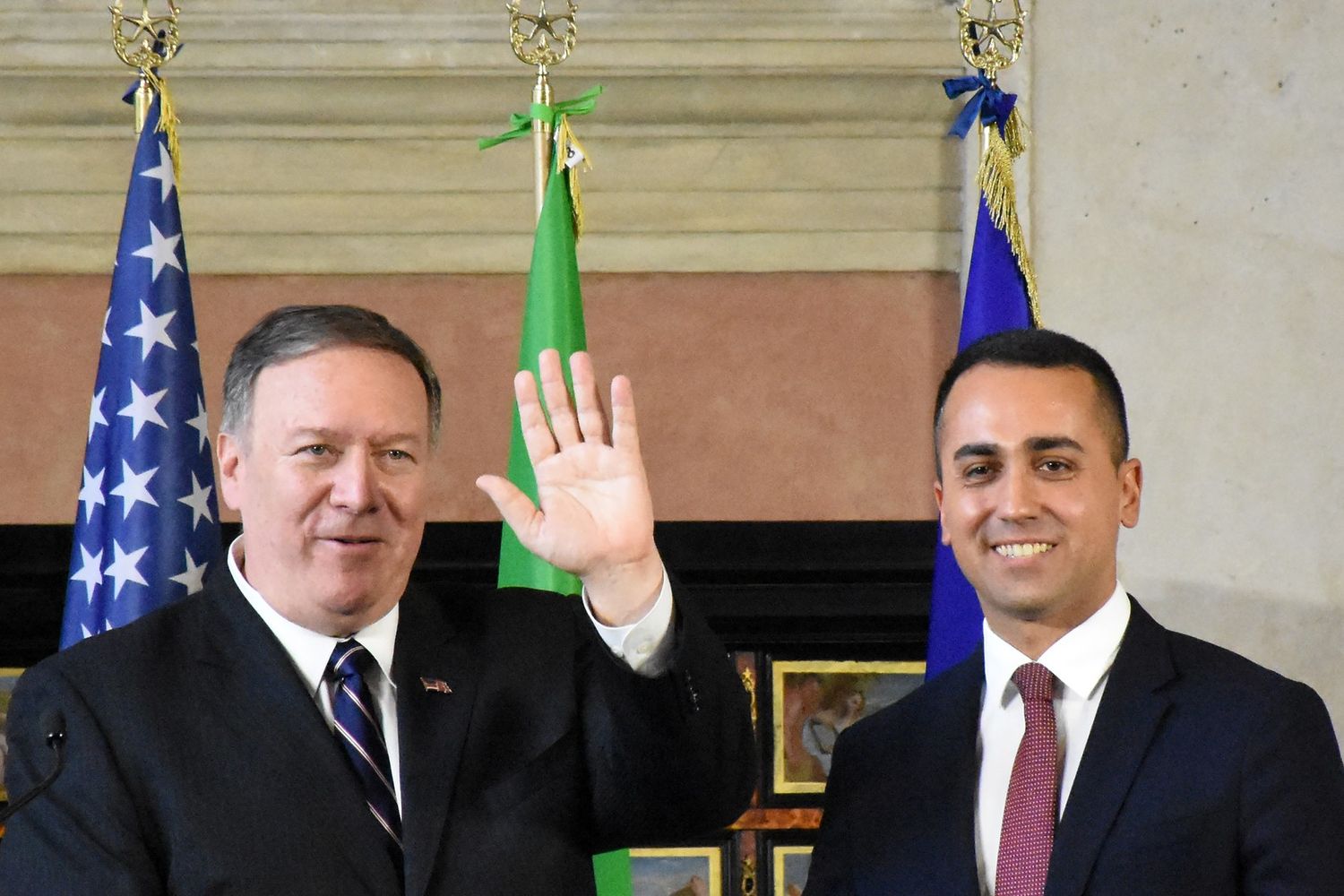 Di Maio, Pompeo