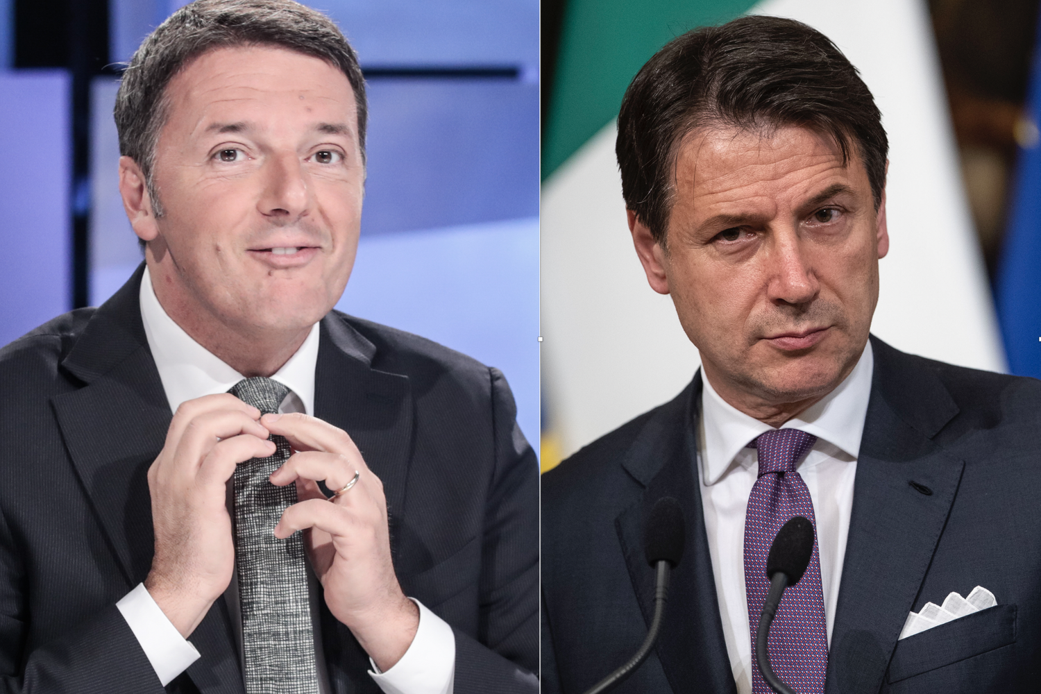 Renzi e Conte