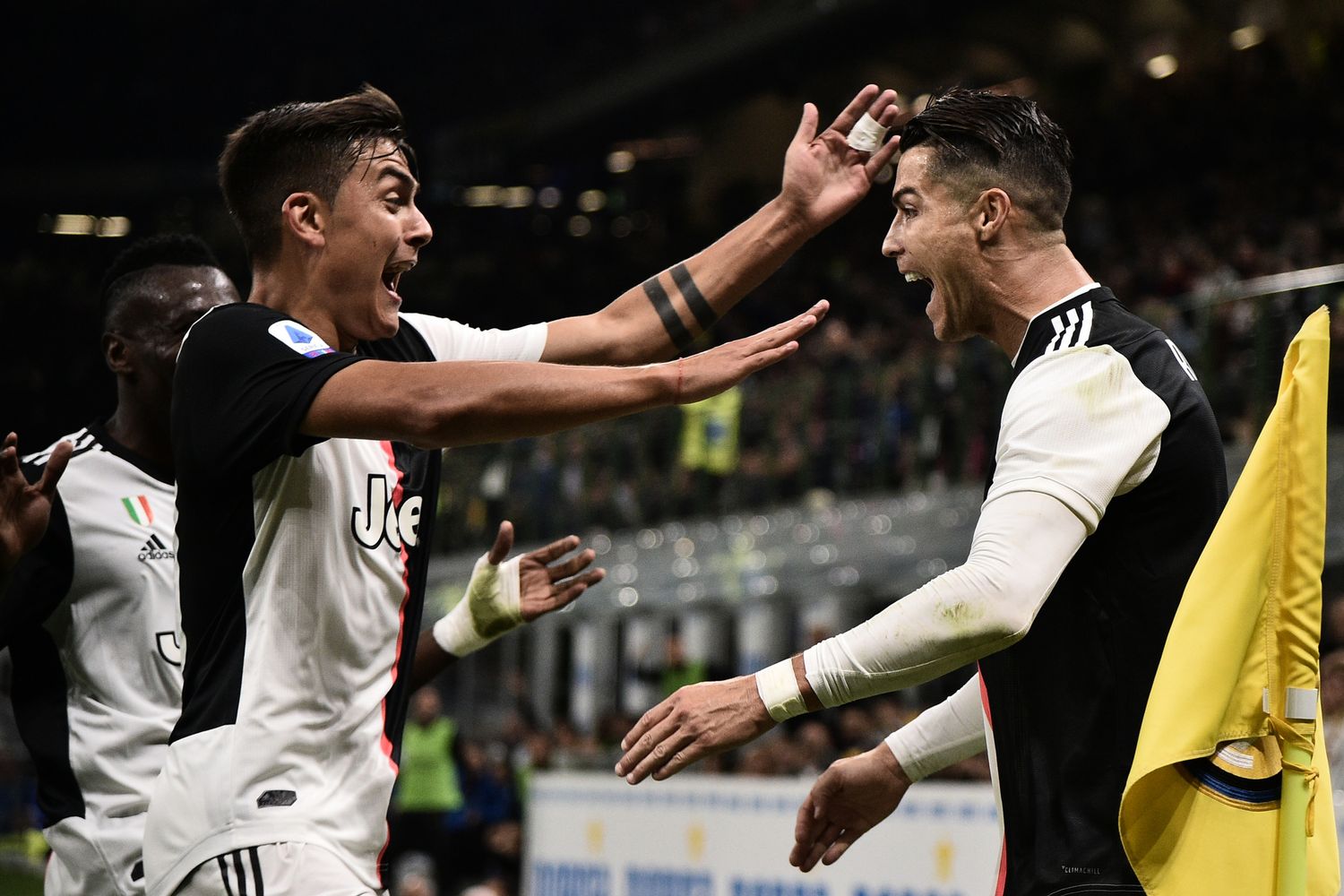 Dybala e Cristiano Ronaldo