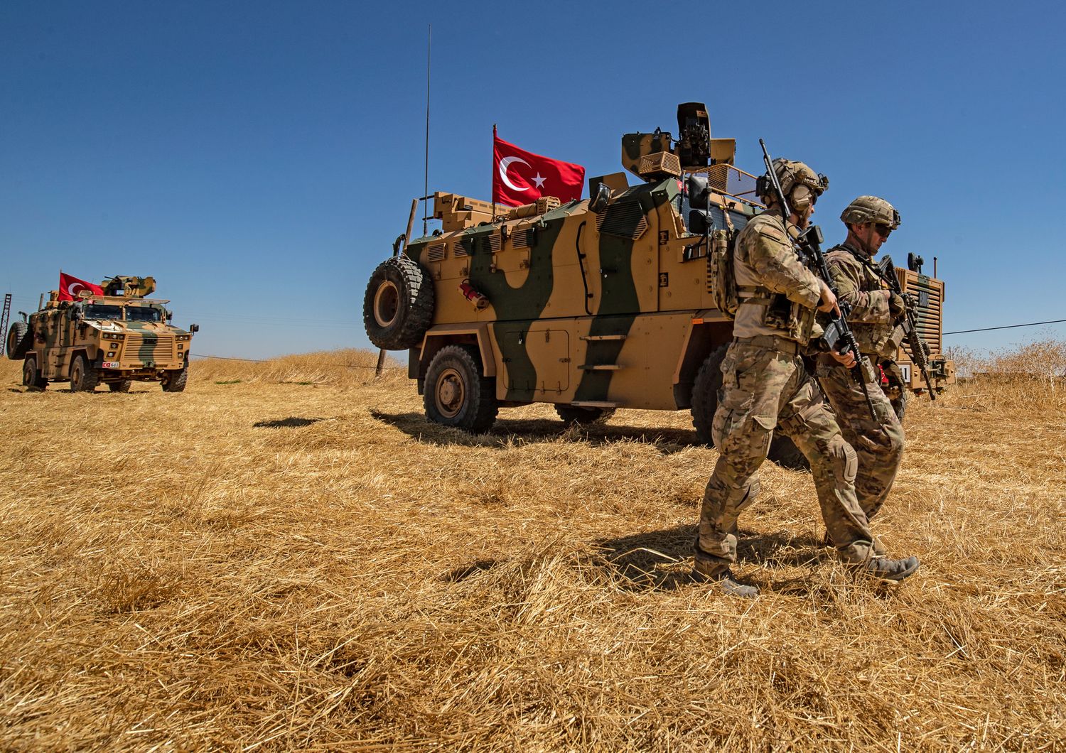Soldati turchi in Siria