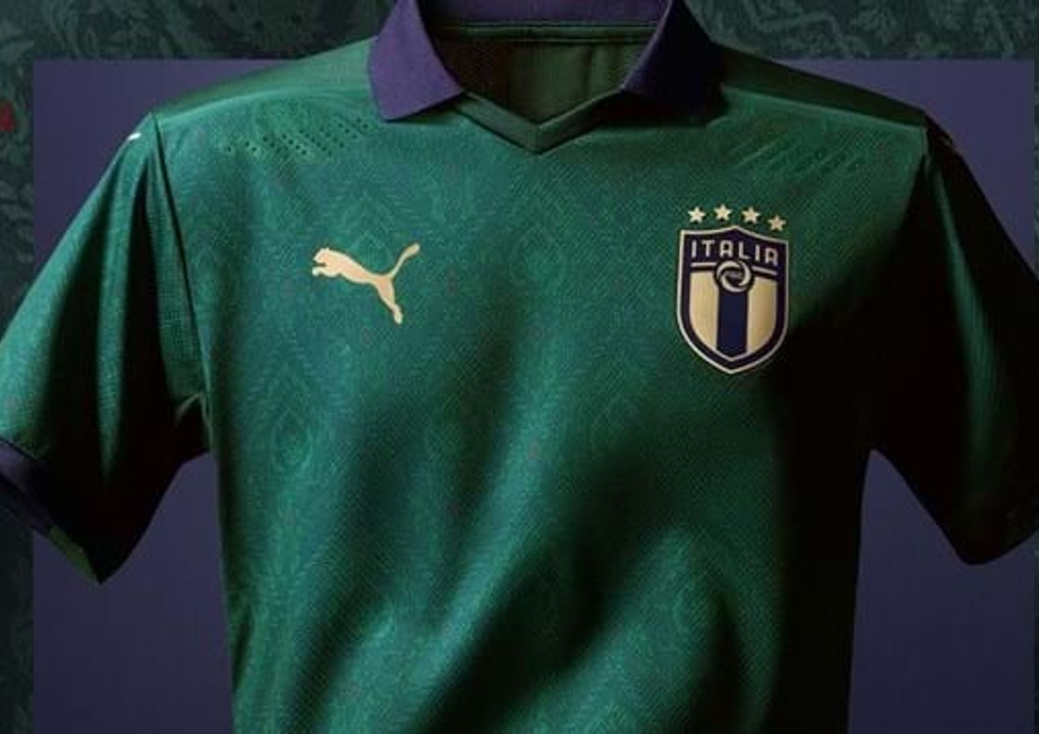 italia calcio maglia verde