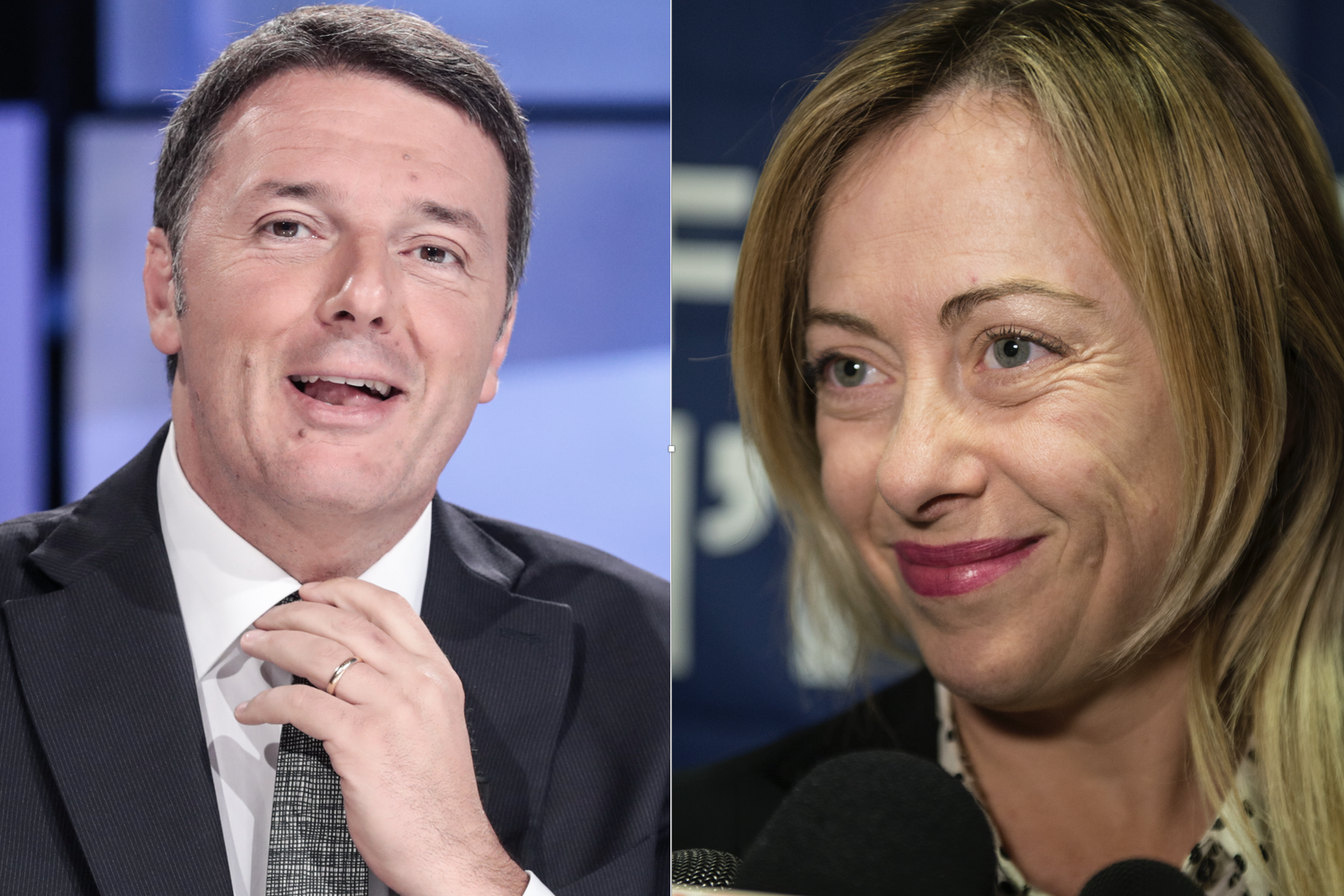 Renzi e Meloni