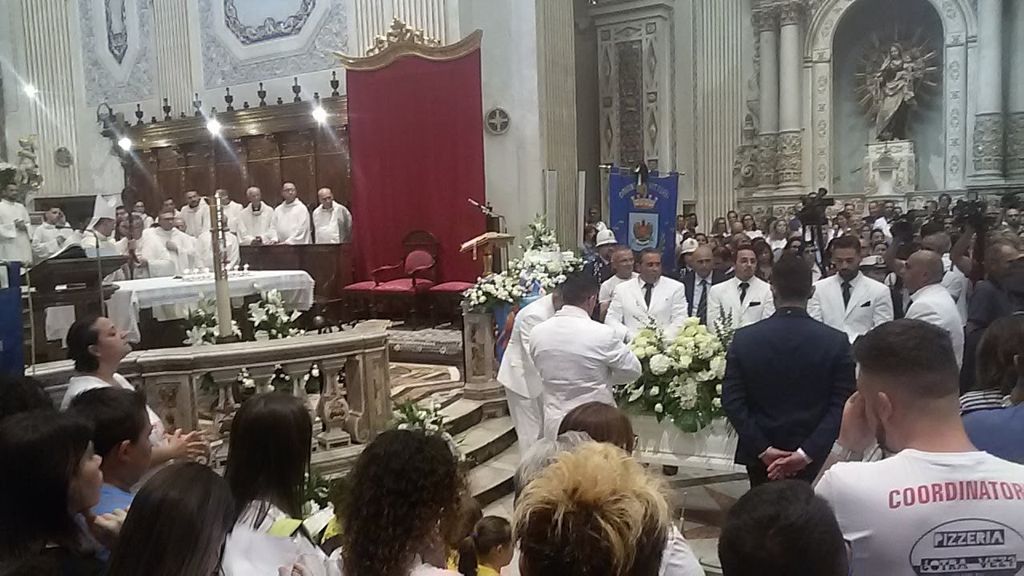 Vittoria, il funerale di Simone D'Alessandro
