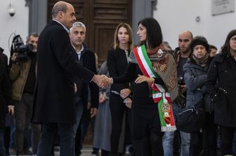 Nicola Zingaretti e Virginia Raggi