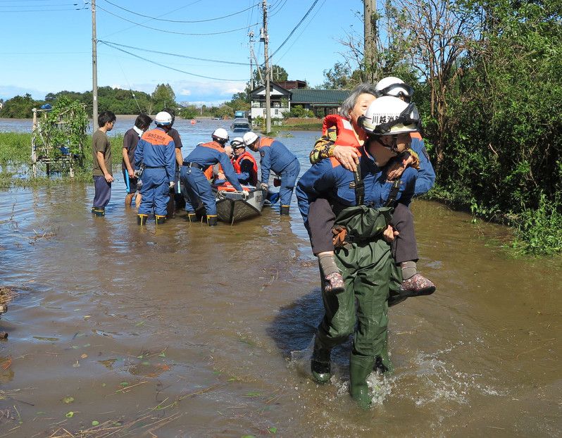 Tigone Hagibis, Giappone