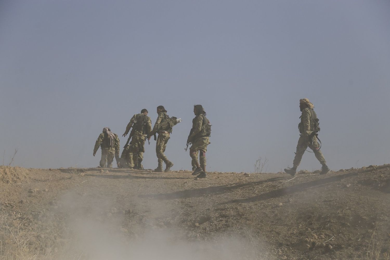 Siria, militari del Syrian National Army&nbsp;