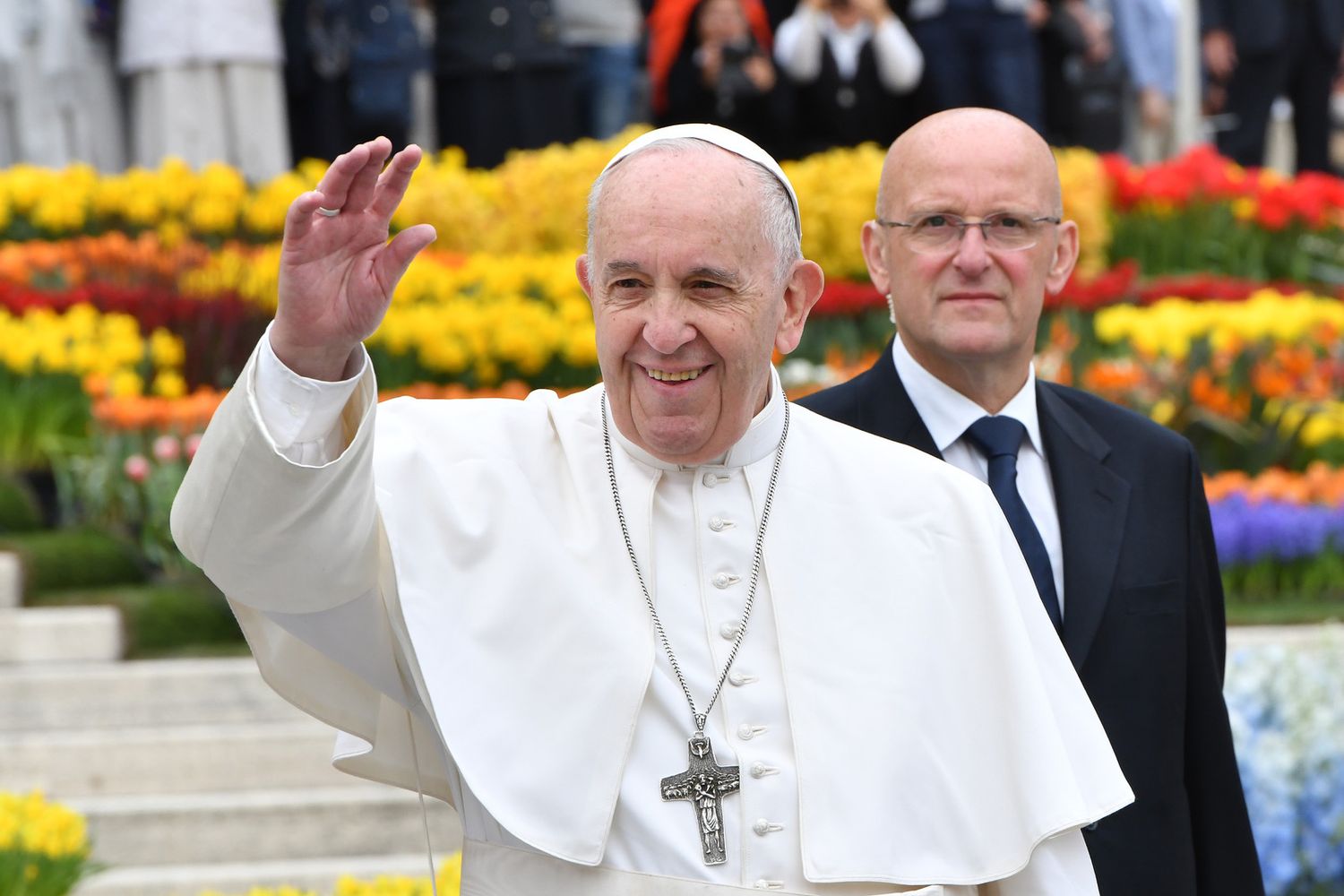 Papa Francesco e Domenico Giani&nbsp;