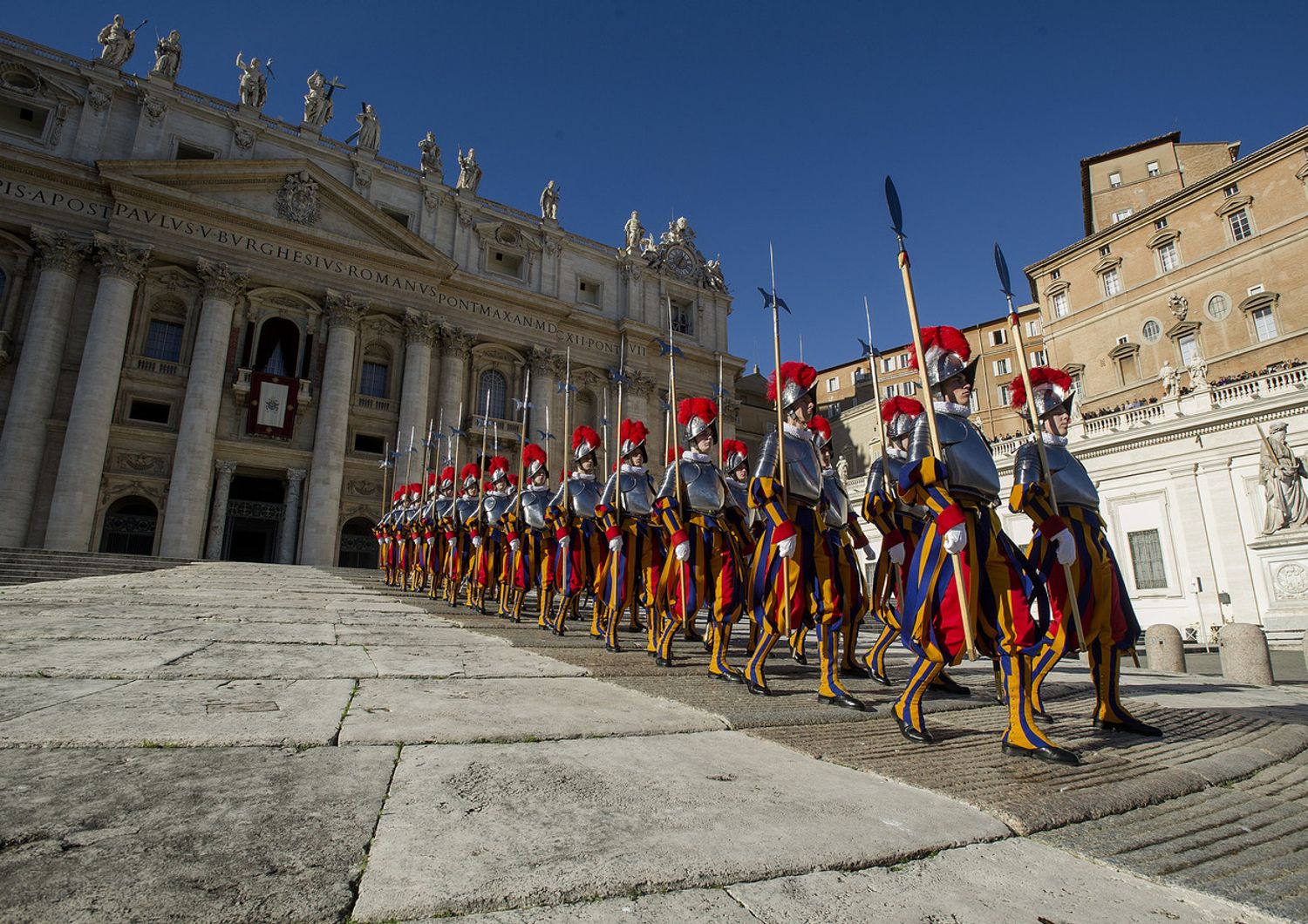 Vaticano, guardie svizzere