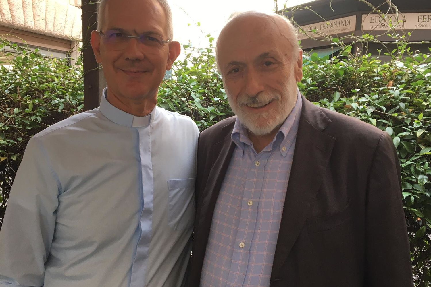 Mauro Leonardi e Carlo Petrini