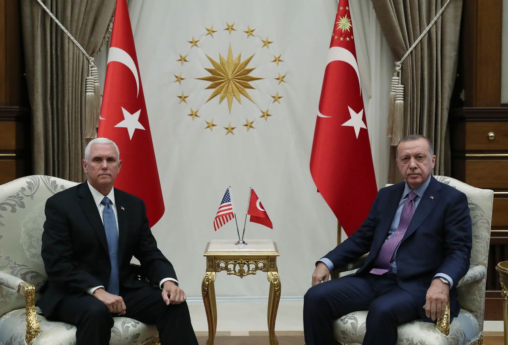 Pence e Erdogan