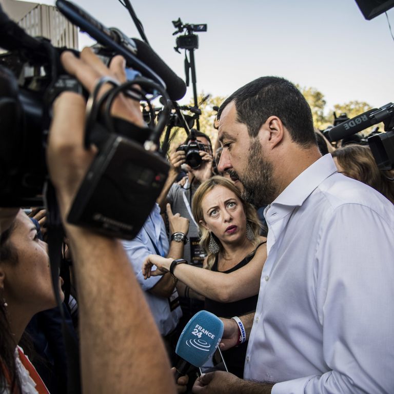 Meloni e Salvini
