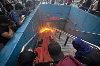 Proteste a Santiago del Cile