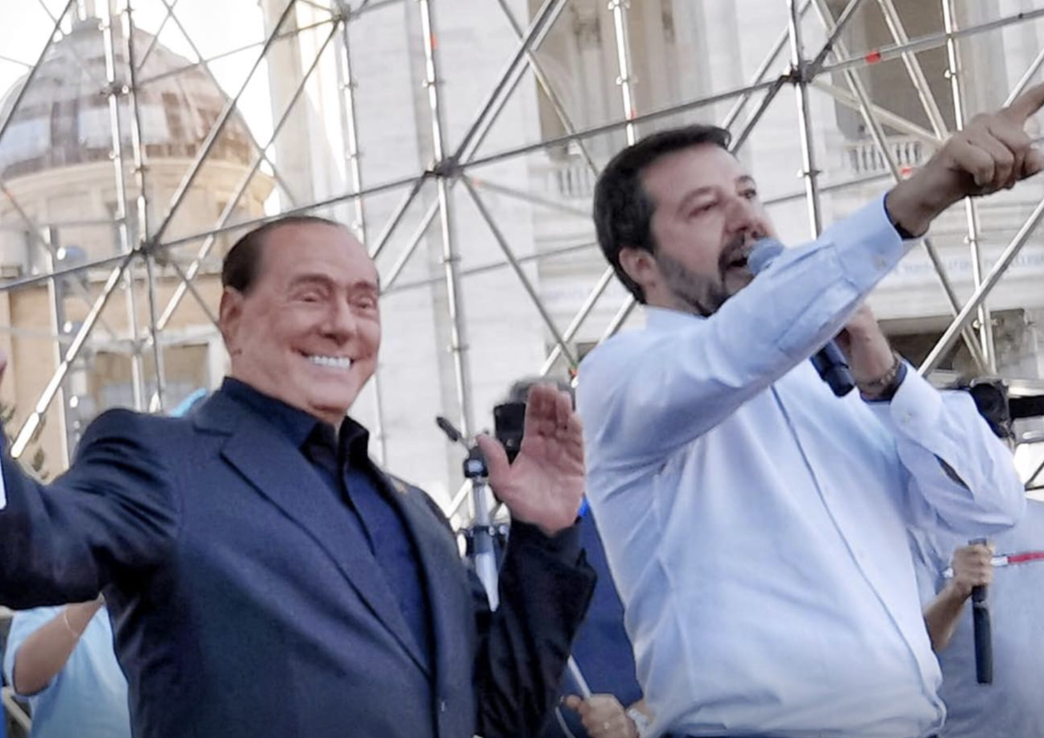 Salvini e Berlusconi