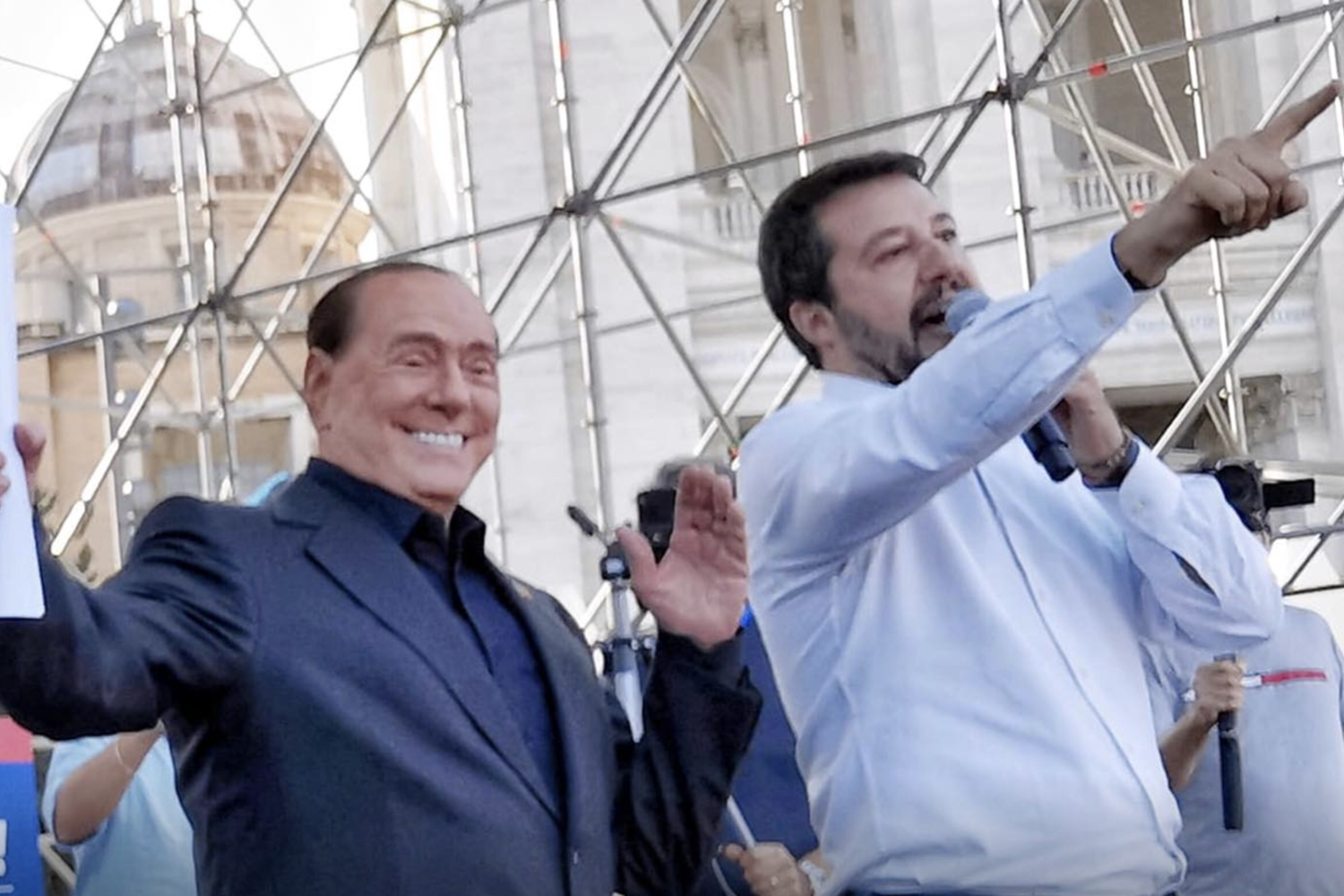 Salvini e Berlusconi
