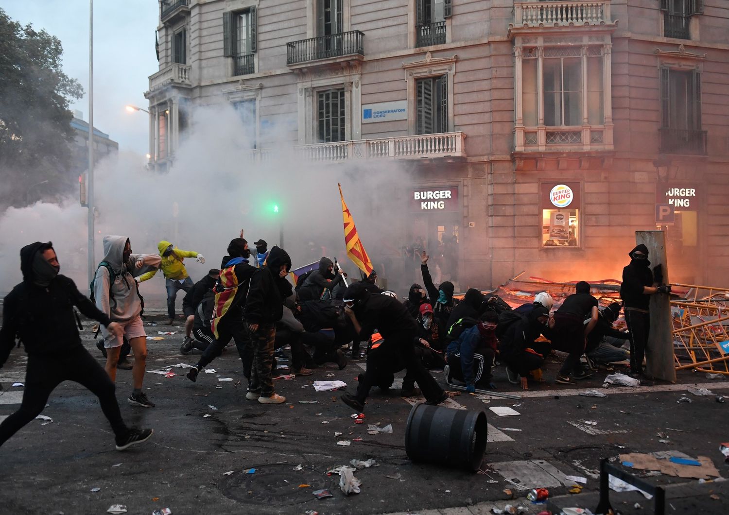 Proteste a Madrid