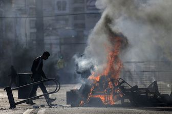 Le proteste per le strade di Santiago del Cile