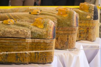 I sarcofagi ritrovati a Luxor