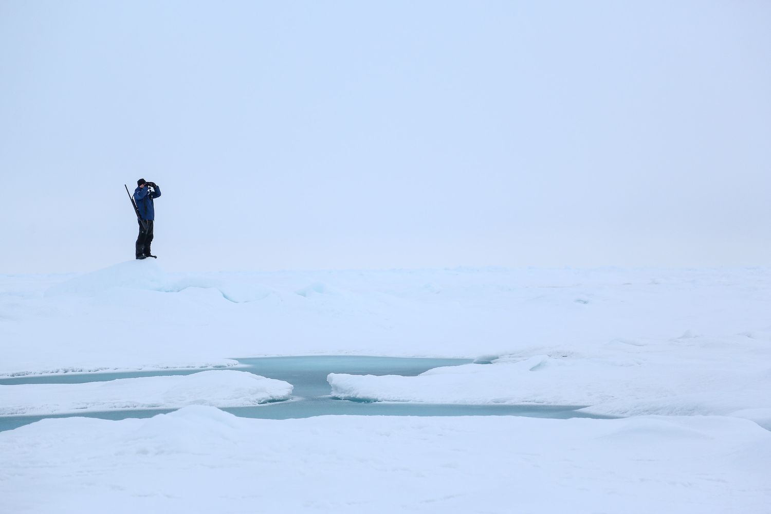 &nbsp;Una spedizione russa nelle isole del Polo Nord, immagine d'archivio&nbsp;