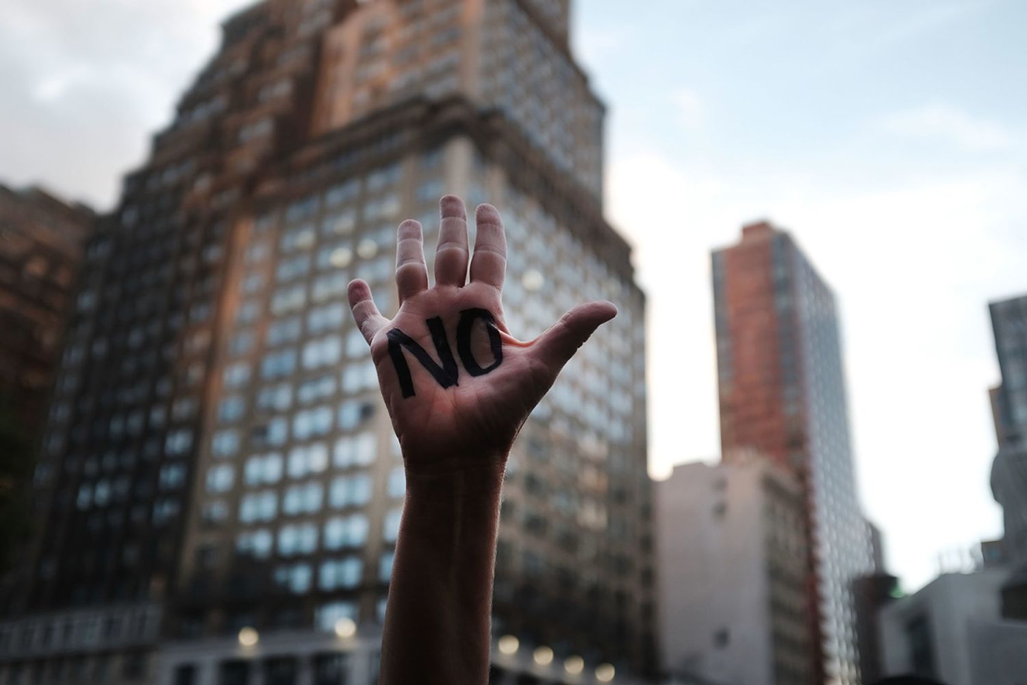 Manifestazione contro la violenza sulle donne
