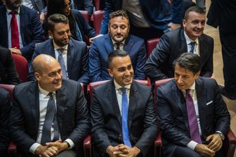 Zingaretti, Di Maio e Conte