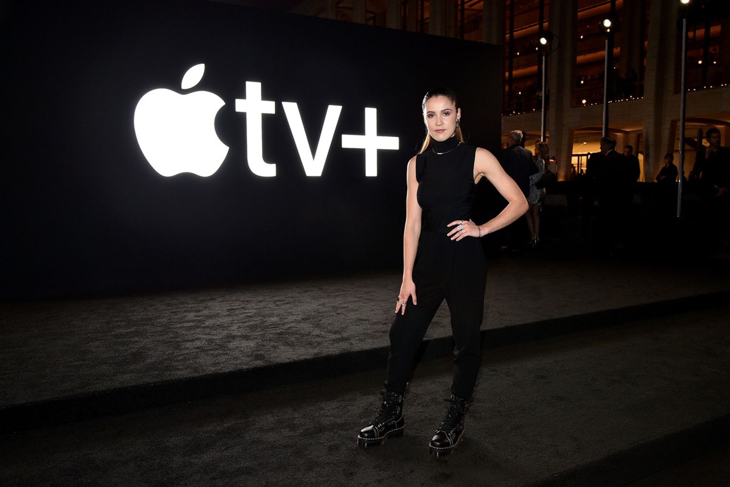 Oona Roche durante la presentazione di Apple Tv +&nbsp;