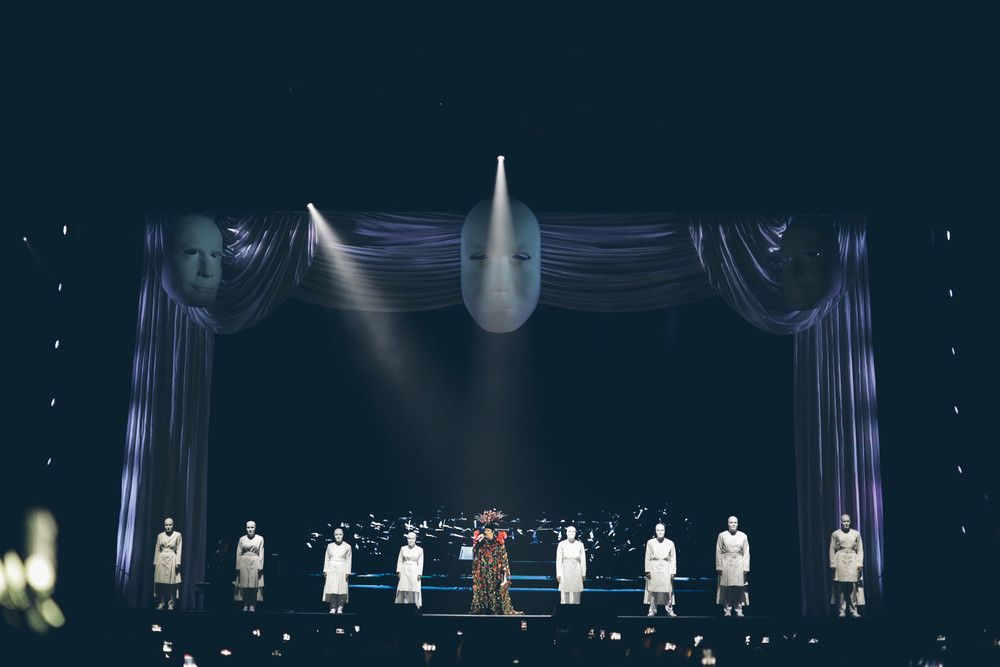 Renato Zero, 'Zero il folle in tour', Palaeur. Foto:&nbsp;Simone Cecchetti