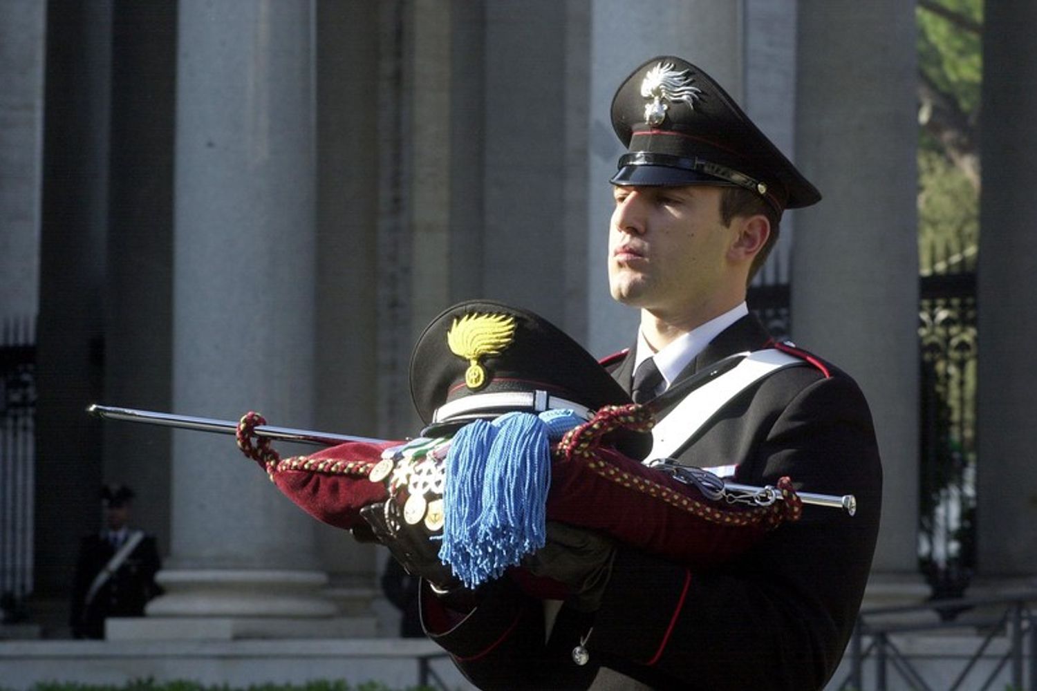 I funerali di un carabiniere