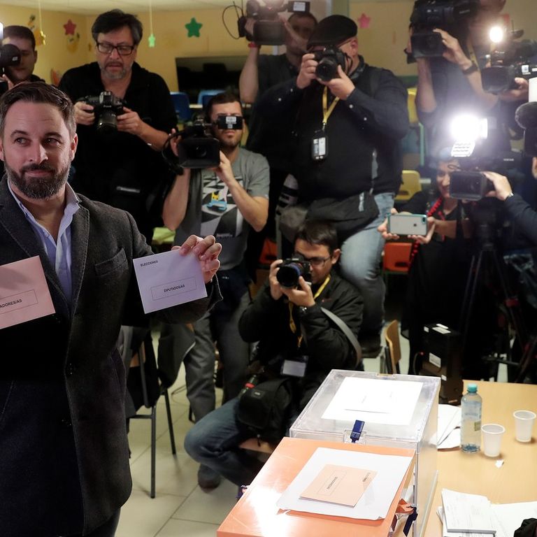 Santiago Abascal, Vox