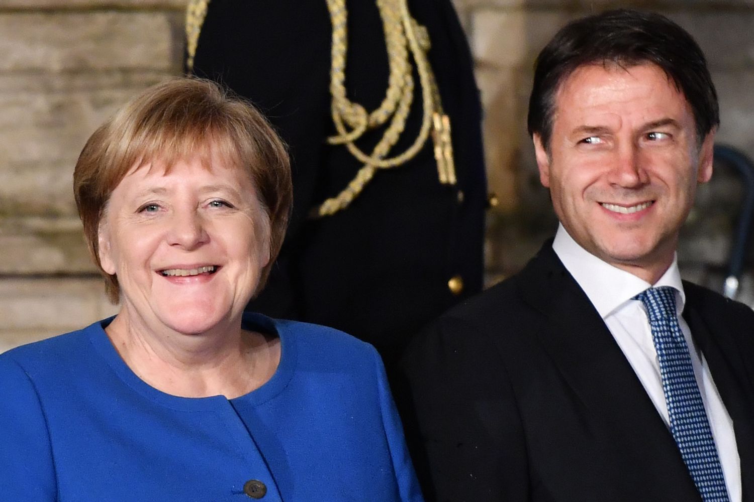 Angela Merkel e Giuseppe Conte